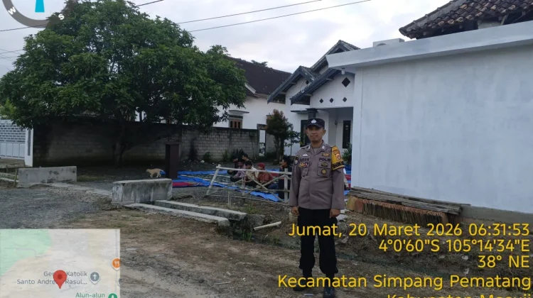 Polisi Amankan Salat Id Muhammadiyah Mesuji Berjalan Lancar