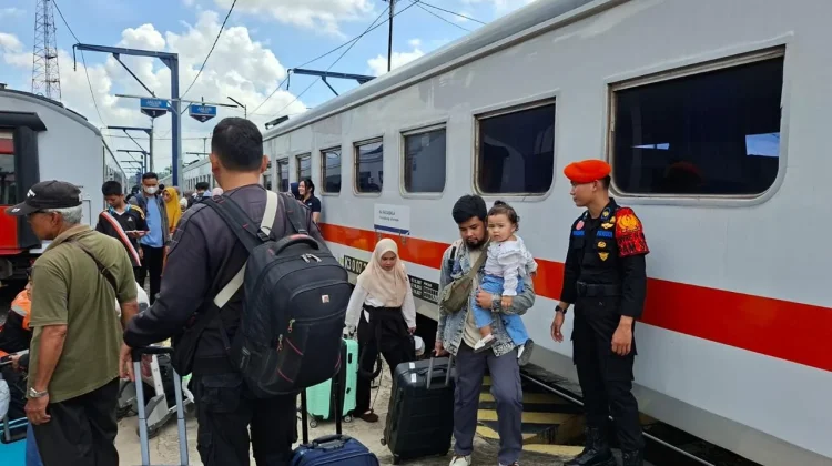 39.678 Penumpang Gunakan Kereta Api pada Masa Arus Mudik Lebaran 2026