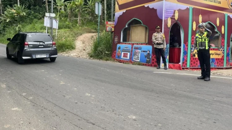 Jalur Wisata Pesawaran Terpantau Lancar dan Kondusif pada H+1 Lebaran