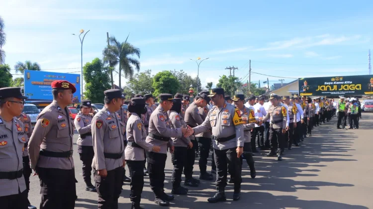 Polresta Bandar Lampung Gelar Halal Bihalal Idul Fitri 1447 Hijriah