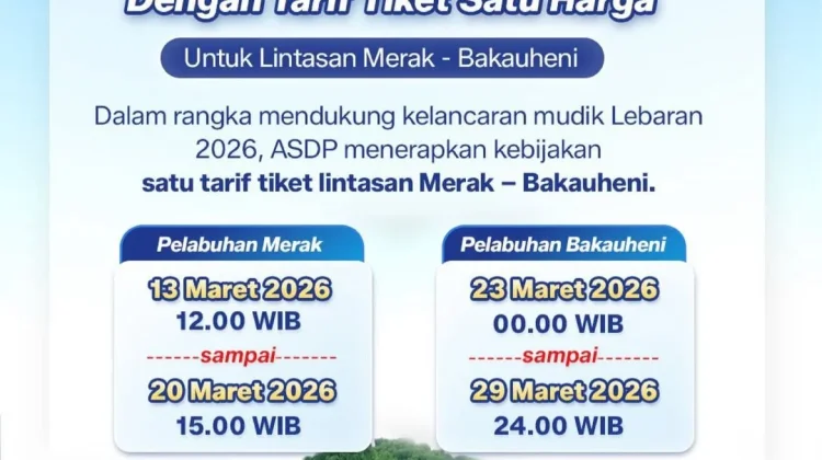 Pemudik Diimbau Beli Tiket Sebelum Masuk Pelabuhan