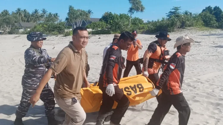 Remaja Tenggelam di Pantai Mandiri Ditemukan Meninggal Dunia