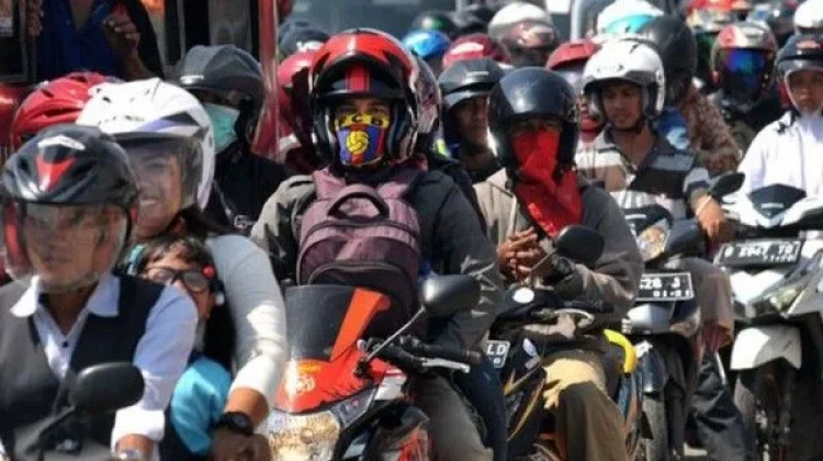Arus Balik Motor Dominasi Jalan Nasional