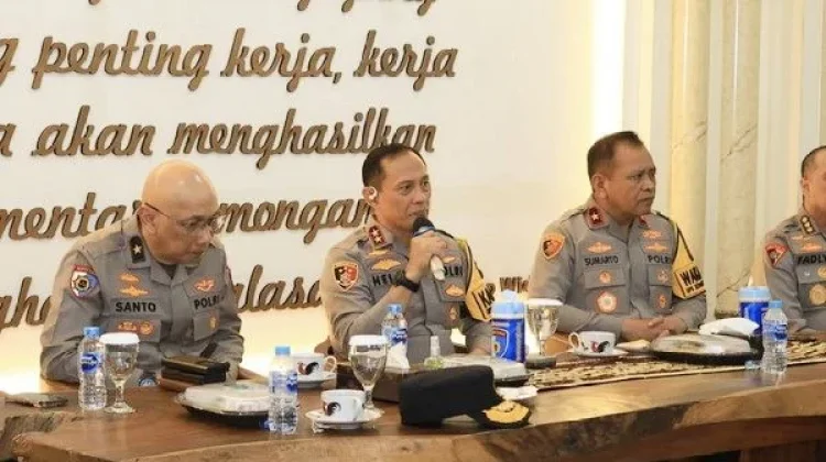 Kapolda Lampung Sambut Tim Wasops Ketupat 2026 Itwasum Polri