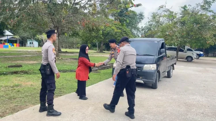 Polisi Patroli Amankan Wisata Taman Kehati di Mesuji