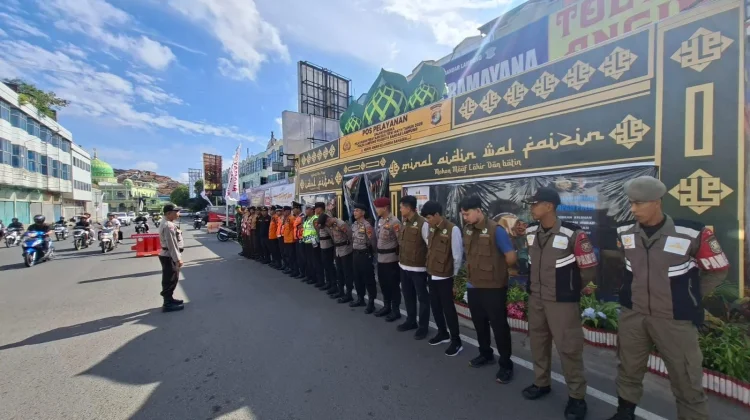 Antisipasi Lonjakan Arus Balik, Pospam Ketupat di Bandarlampung Tetap Disiagakan