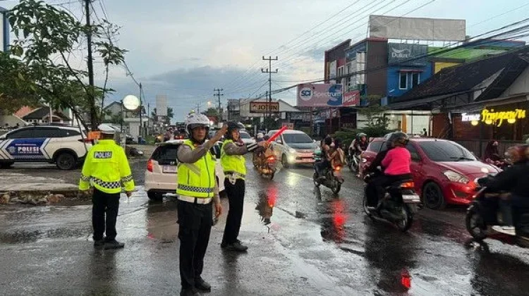 Pengamanan Jalur Mudik dan Objek Wisata di Pringsewu Masih Berlanjut