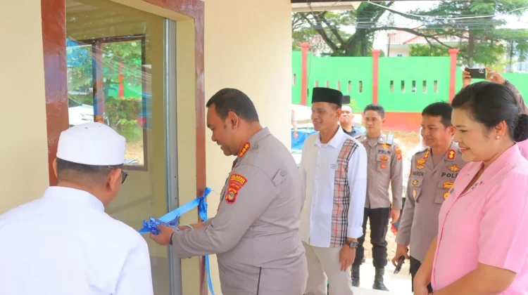 Kapolresta Bandar Lampung Resmikan Mushola Al Yakob