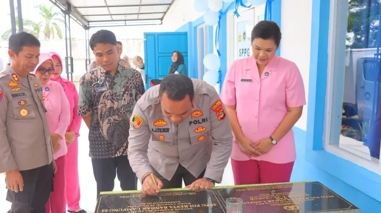 Polresta Bandar Lampung Resmikan Dua Dapur SPPG