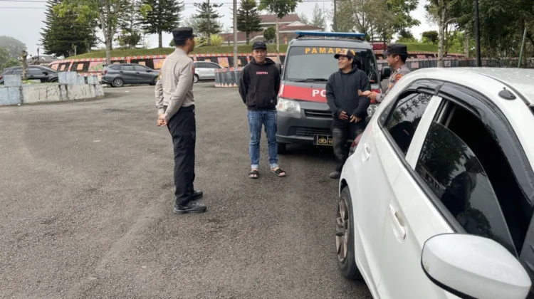 Polres Lampung Barat Patroli Jalur Lintas dan Titik Wisata