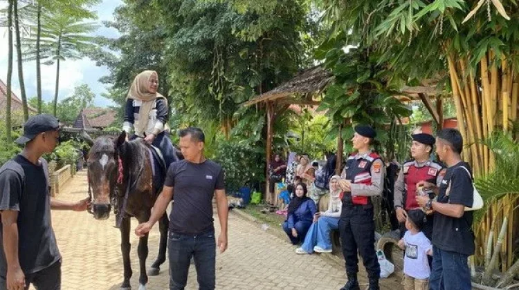 Tempat Wisata di Pringsewu Diserbu Pengunjung