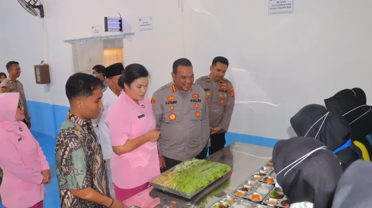 Dua Dapur SPPG Polresta Bandar Lampung Targetkan 3.757 Penerima Manfaat