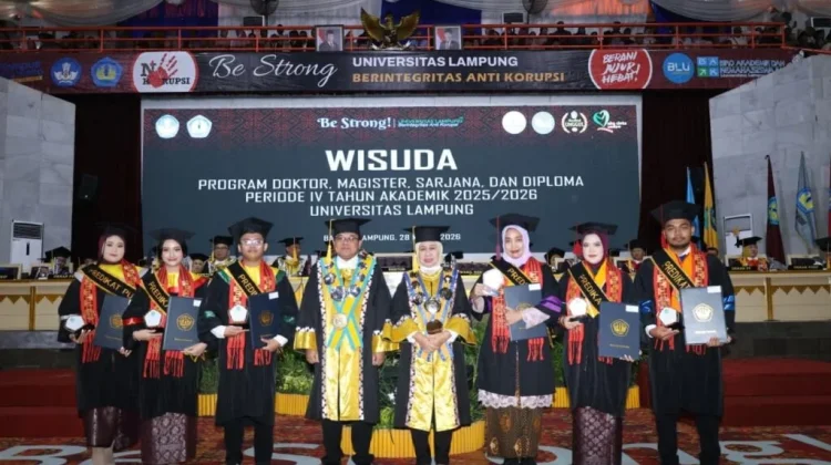 Unila Luluskan 1.109 Wisudawan, Fokus pada Kurikulum Berbasis Dampak