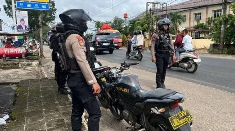 Polres Lampung Utara Intensifkan Pengamanan Wilayah Rawan