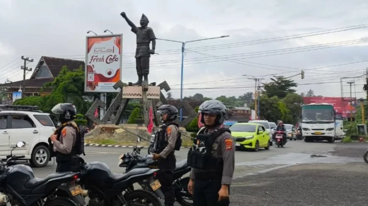 Polres Lampung Utara Tingkatkan Keamanan di Titik Rawan