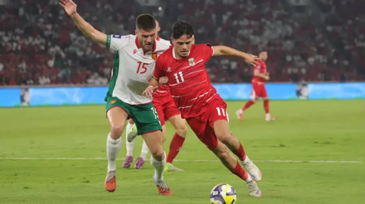 Timnas Indonesia Kalah Tipis dari Bulgaria