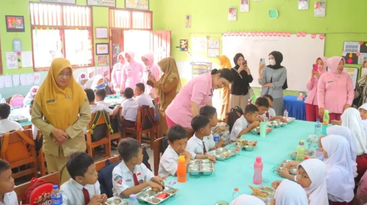 Tiga Dapur MBG Polresta Bandar Lampung Resmi Beroperasi