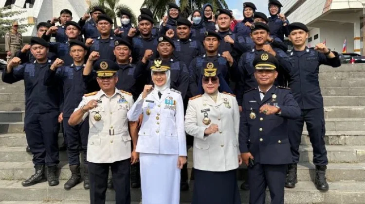 Kalapas Narkotika Hadiri Upacara Peringatan HUT Provinsi Lampung