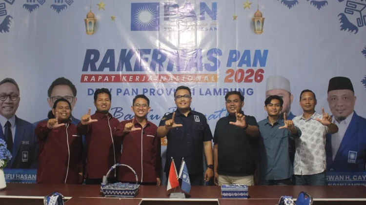 Garuda Keadilan Lampung Sambangi Sekretariat DPW BM PAN Lampung