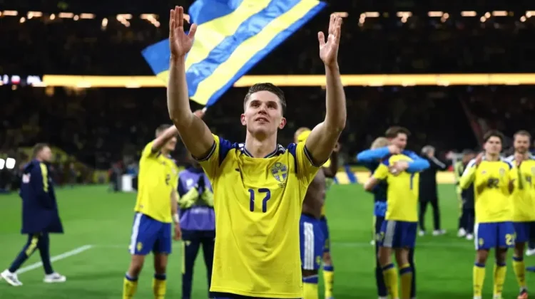 Gol Gyokeres Bawa Swedia ke Piala Dunia