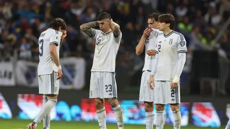 Gagal Lagi, Italia Absen Piala Dunia Ketiga Kalinya