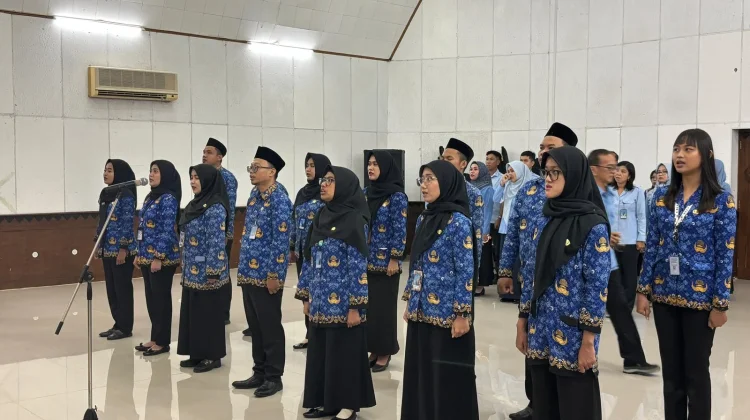 14 CPNS LPP RRI Bandar Lampung Resmi Dilantik Jadi PNS