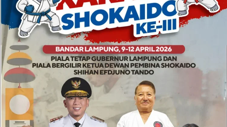 Lampung Siap Tuan Rumah Kejurnas Karate Shokaido 2026