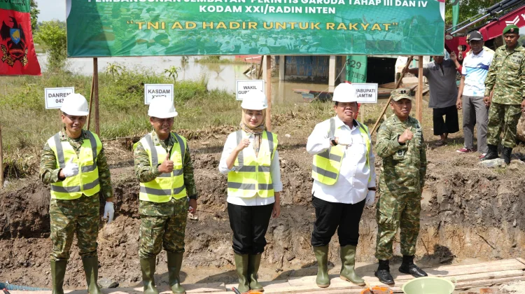 Jembatan Perintis Garuda Dibangun, Solusi Konektivitas Warga Kalipasir