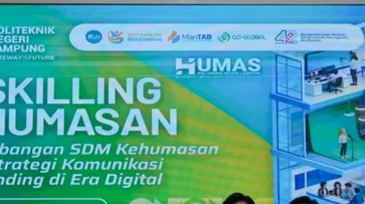 Upskilling Kehumasan Polinela Bekali Mahasiswa Keterampilan Media