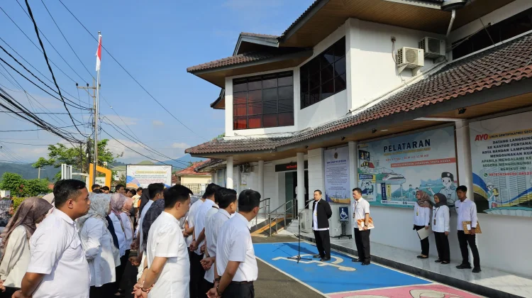 Apel Pagi, Kakantah Tekankan Pelayanan Profesional di Lampung
