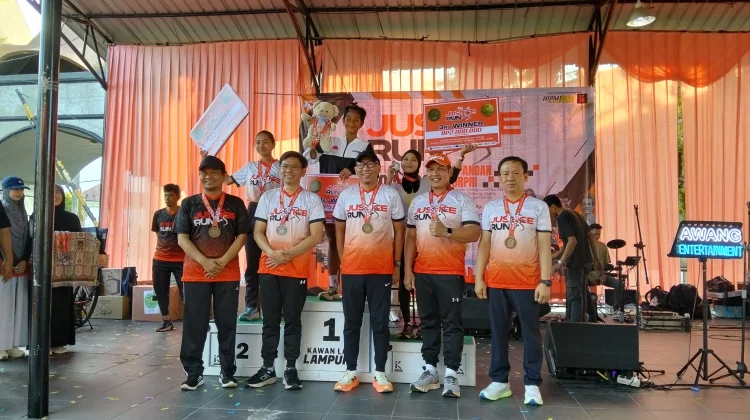 Justice Run 2026 Perkuat Kebersamaan usai Lebaran Lampung