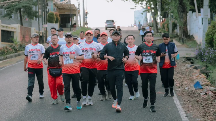 Lewat Justice Run, Gubernur Lampung Dorong Budaya Hidup Sehat
