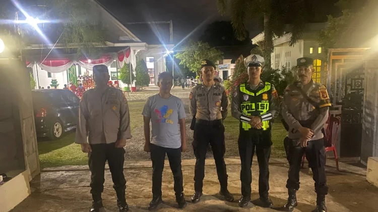 Polres Mesuji Siagakan Personel di Dua Gereja
