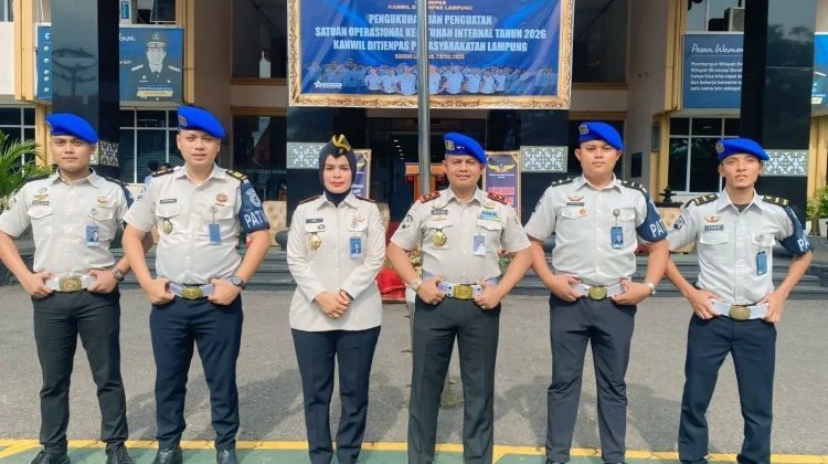 Kakanwil Ditjenpas Lampung Tekankan Disiplin dan Integritas bagi Jajarannya