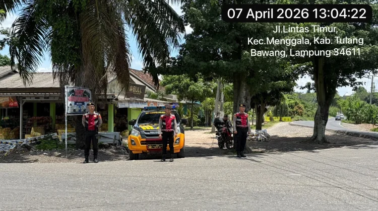 Patroli Kota Presisi Samapta Tulang Bawang Intensif