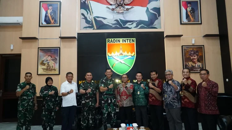 DJP Bengkulu-Lampung dan Kodam Radin Inten Perkuat Pengamanan Penerimaan Negara