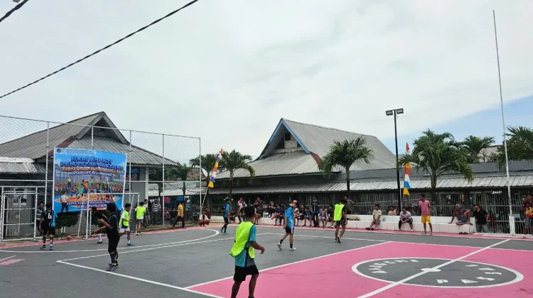 Semarak HBP ke-62, Lapas Kelas I Bandar Lampung Gelar Pertandingan Futsal