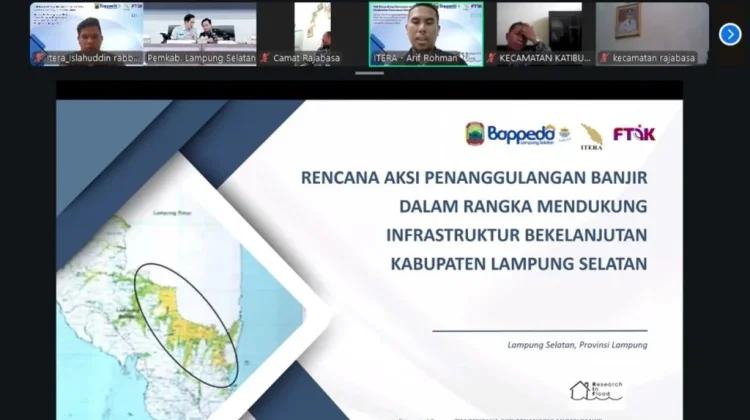 Lampung Selatan Susun Rencana Aksi Penanggulangan Banjir