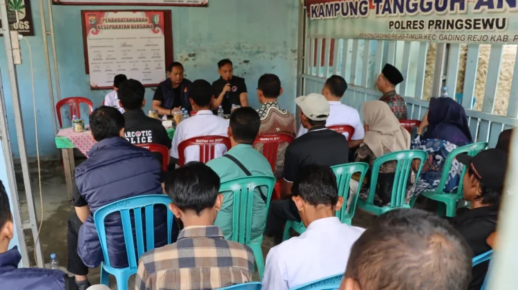 Polres Pringsewu Gencarkan Edukasi Narkoba
