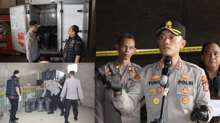 Polres Pringsewu Gerebek Gudang BBM Oplosan Beromzet Miliaran