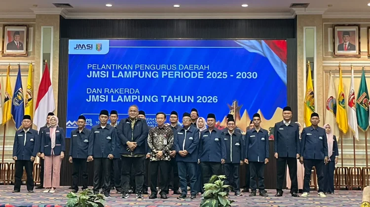 Pengurus JMSI Lampung Dilantik, Perkuat Peran Media di Era Digital