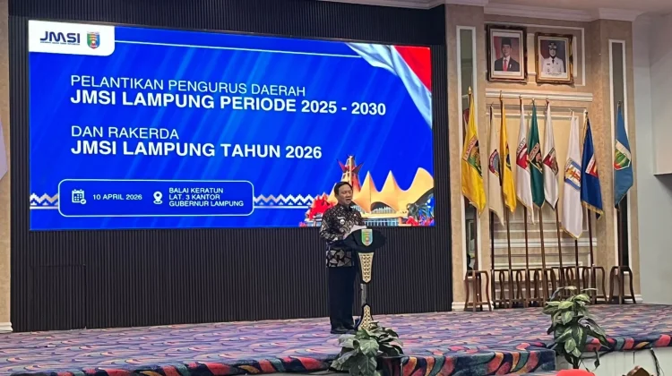 Sekda Lampung Ajak Media Siber Perangi Disinformasi dan Konten Manipulasi