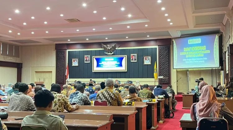 Wagub Lampung Dorong Penguatan Sumber Air Hadapi Kemarau Ekstrem
