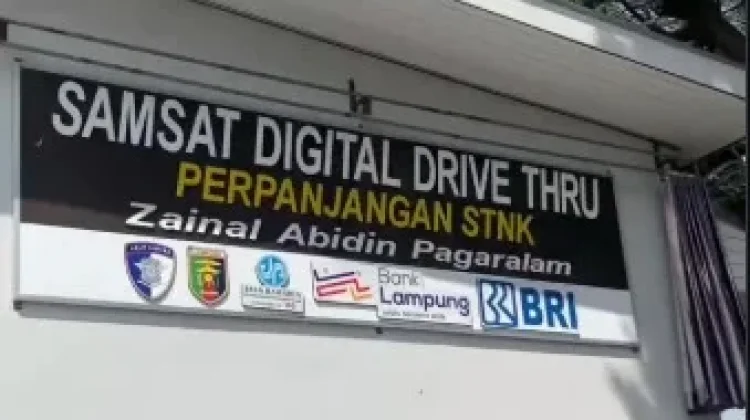 Samsat Drive Thru Pagar Alam Permudah Pembayaran Pajak