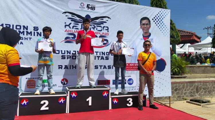 Peserta Kejurda Renang Lampung 2026 Menurun