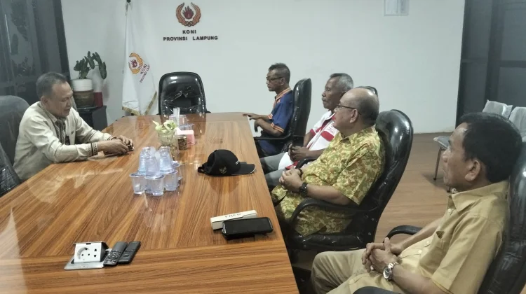 IKASI Lampung Audiensi, KONI Perkuat Penataan Fasilitas
