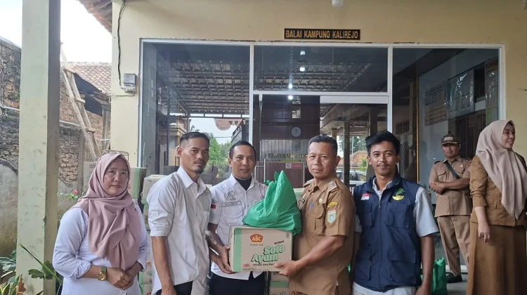 Angin Kencang Terjang Kalirejo, Bantuan Mulai Disalurkan