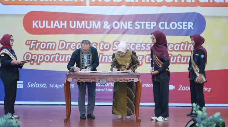 Unila dan BI Jalin Kerja Sama, Perkuat Pendidikan dan Literasi Ekonomi