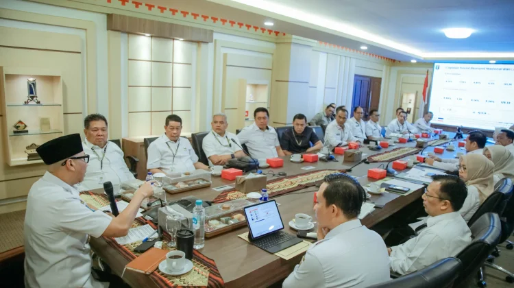 Gubernur Lampung Terima Peserta Didik Sespimti Polri Dikreg ke-35 Tahun 2026