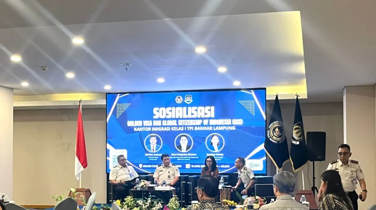 Imigrasi Bandar Lampung Sosialisasikan Golden Visa dan GCI